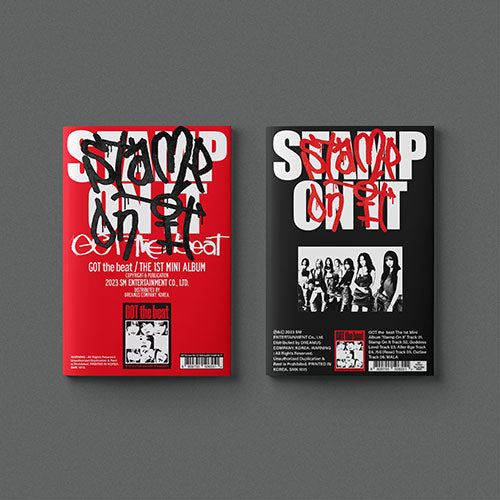 GOT THE BEAT 1ST MINI ALBUM - STAMP ON IT