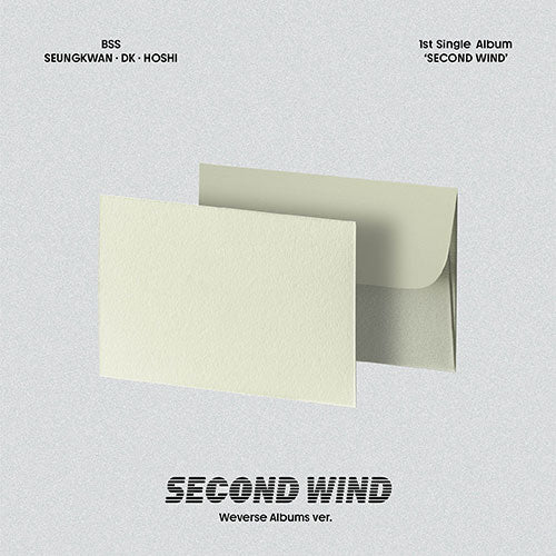 BSS (SEVENTEEN) 1ST SINGLE ALBUM - SECOND WIND (WEVERSE ALBUMS VER.)