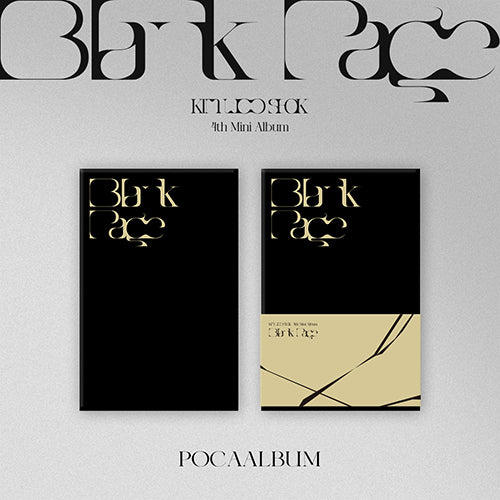 KIM WOO SEOK 4TH MINI ALBUM - BLANK PAGE (POCA ALBUM)