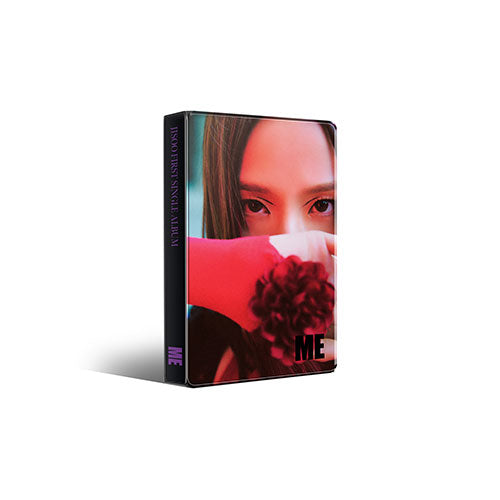 JISOO 1ST SINGLE ALBUM - ME (YG TAG ALBUM) (LP VER.) + APPLEMUSIC PHOTOCARD