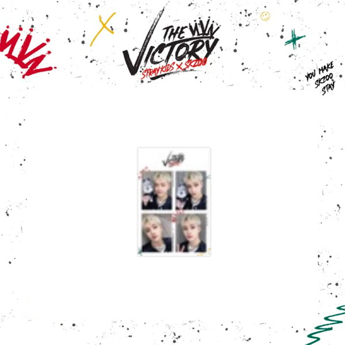 STRAY KIDS X SKZOO 'THE VICTORY' SKZ MD - 05. 4 CUT FRAME PHOTO