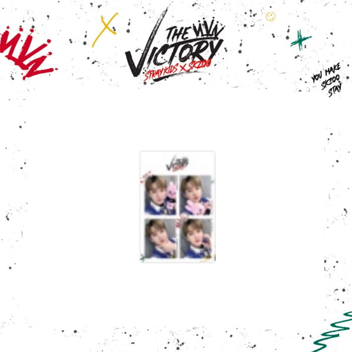 STRAY KIDS X SKZOO 'THE VICTORY' SKZ MD - 05. 4 CUT FRAME PHOTO
