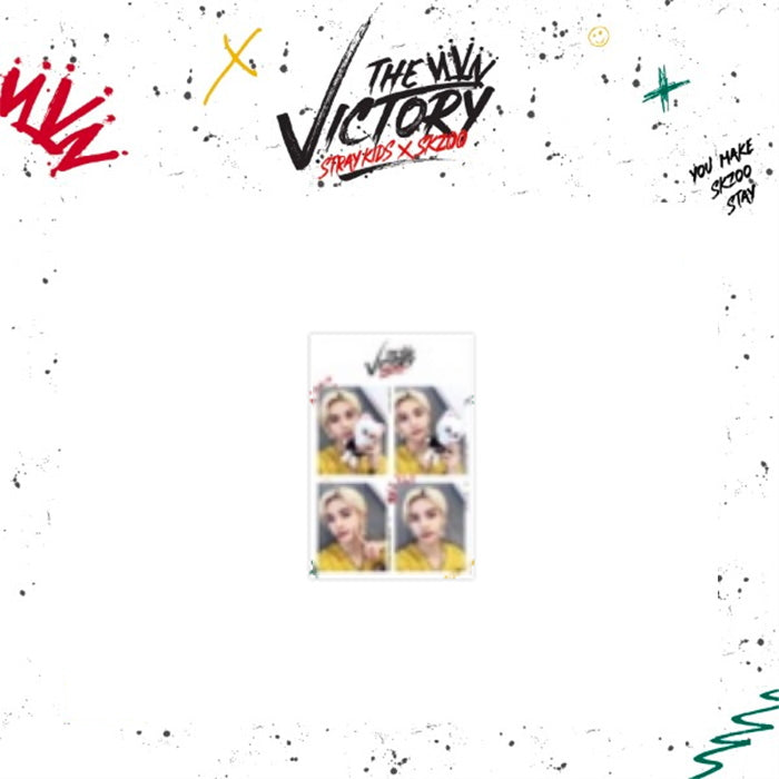 STRAY KIDS X SKZOO 'THE VICTORY' SKZ MD - 05. 4 CUT FRAME PHOTO