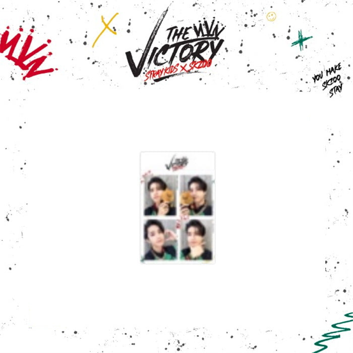 STRAY KIDS X SKZOO 'THE VICTORY' SKZ MD - 05. 4 CUT FRAME PHOTO