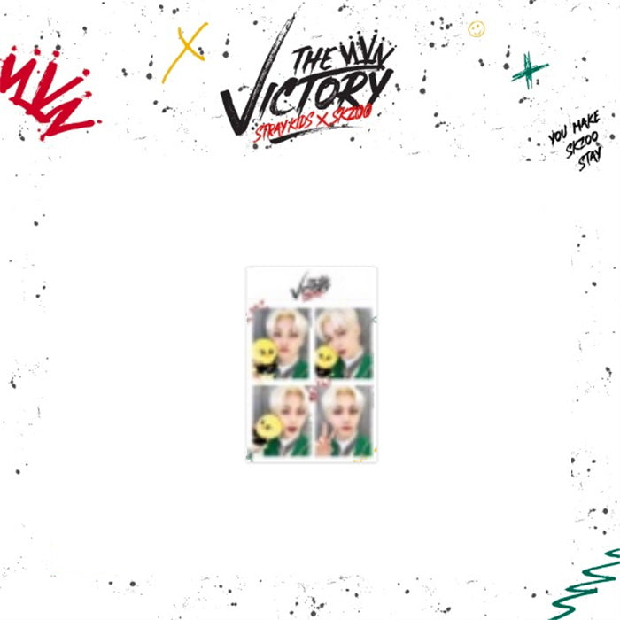 STRAY KIDS X SKZOO 'THE VICTORY' SKZ MD - 05. 4 CUT FRAME PHOTO