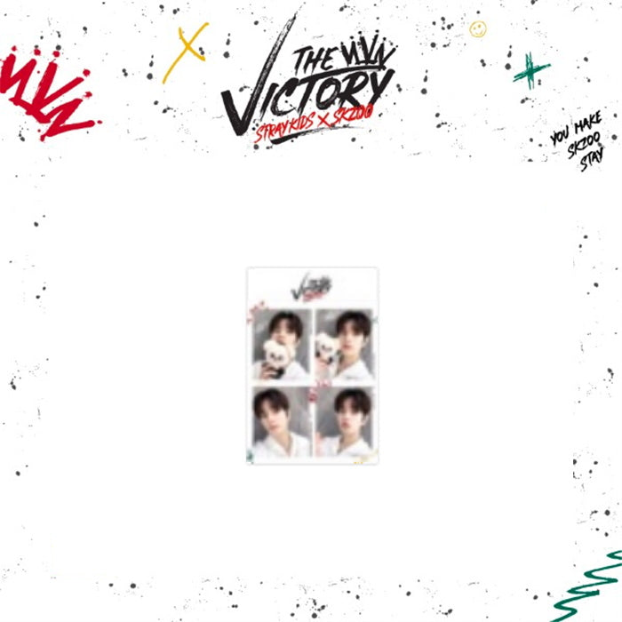 STRAY KIDS X SKZOO 'THE VICTORY' SKZ MD - 05. 4 CUT FRAME PHOTO