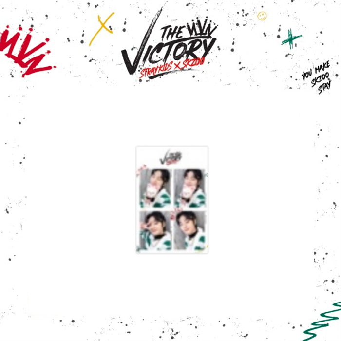 STRAY KIDS X SKZOO 'THE VICTORY' SKZ MD - 05. 4 CUT FRAME PHOTO