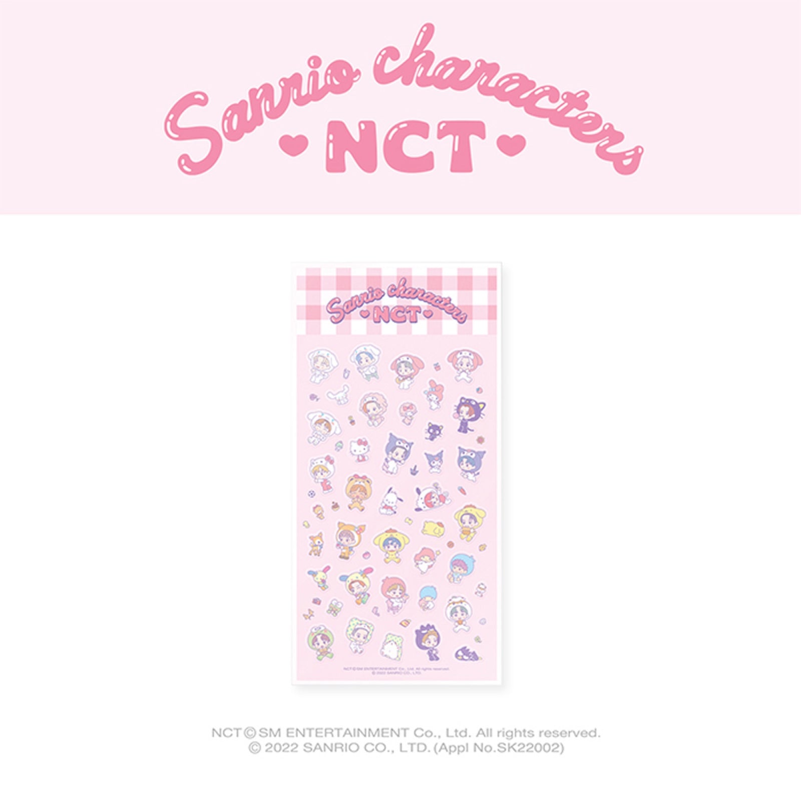 NCT X SANRIO CHARACTERS OFFICIAL MD - 12. STICKER