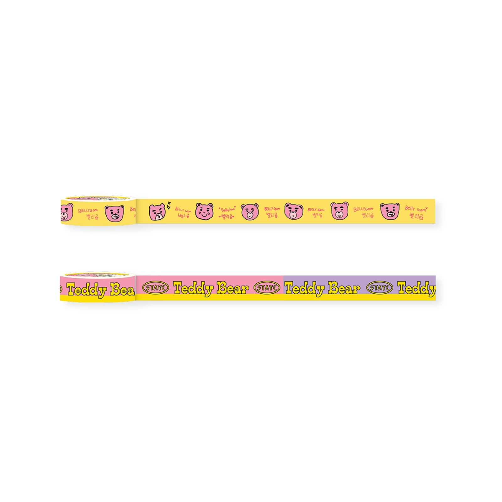 STAYC TEDDY BEAR POP-UP HOUSE MD - 06. MASKING TAPE SET