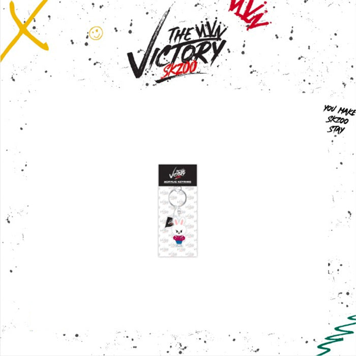 STRAY KIDS X SKZOO 'THE VICTORY' SKZOO MD - 13. ACRYLIC KEY RING