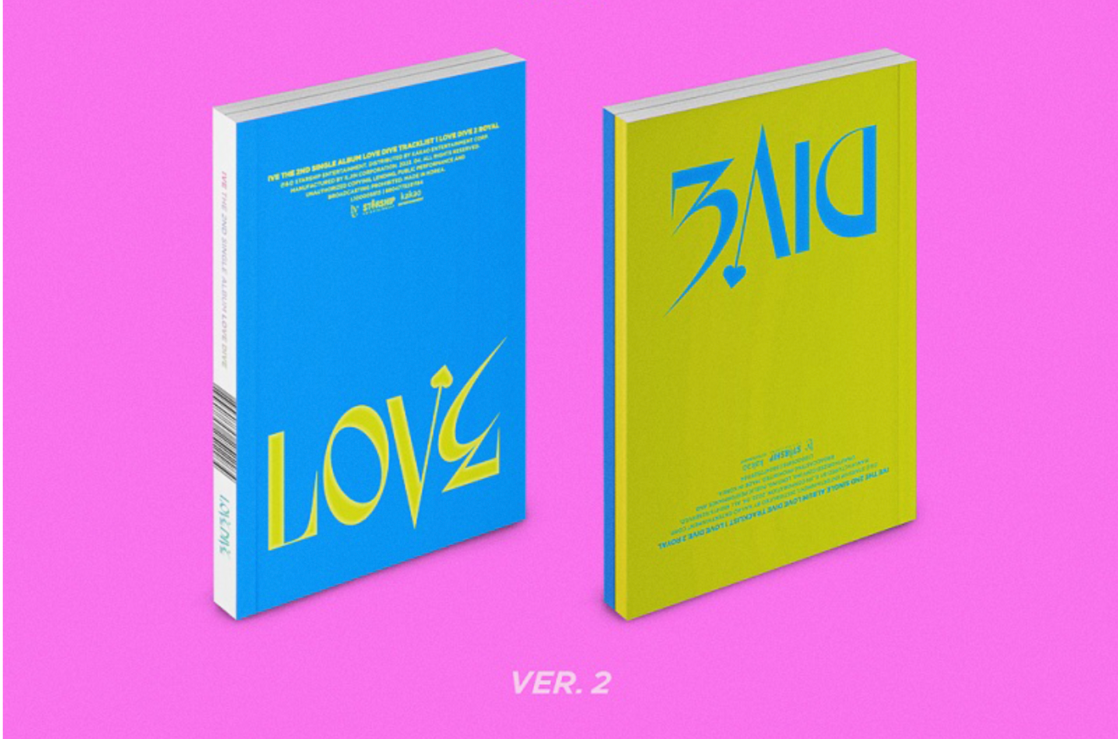 IVE 2ND SINGLE ALBUM - LOVE DIVE