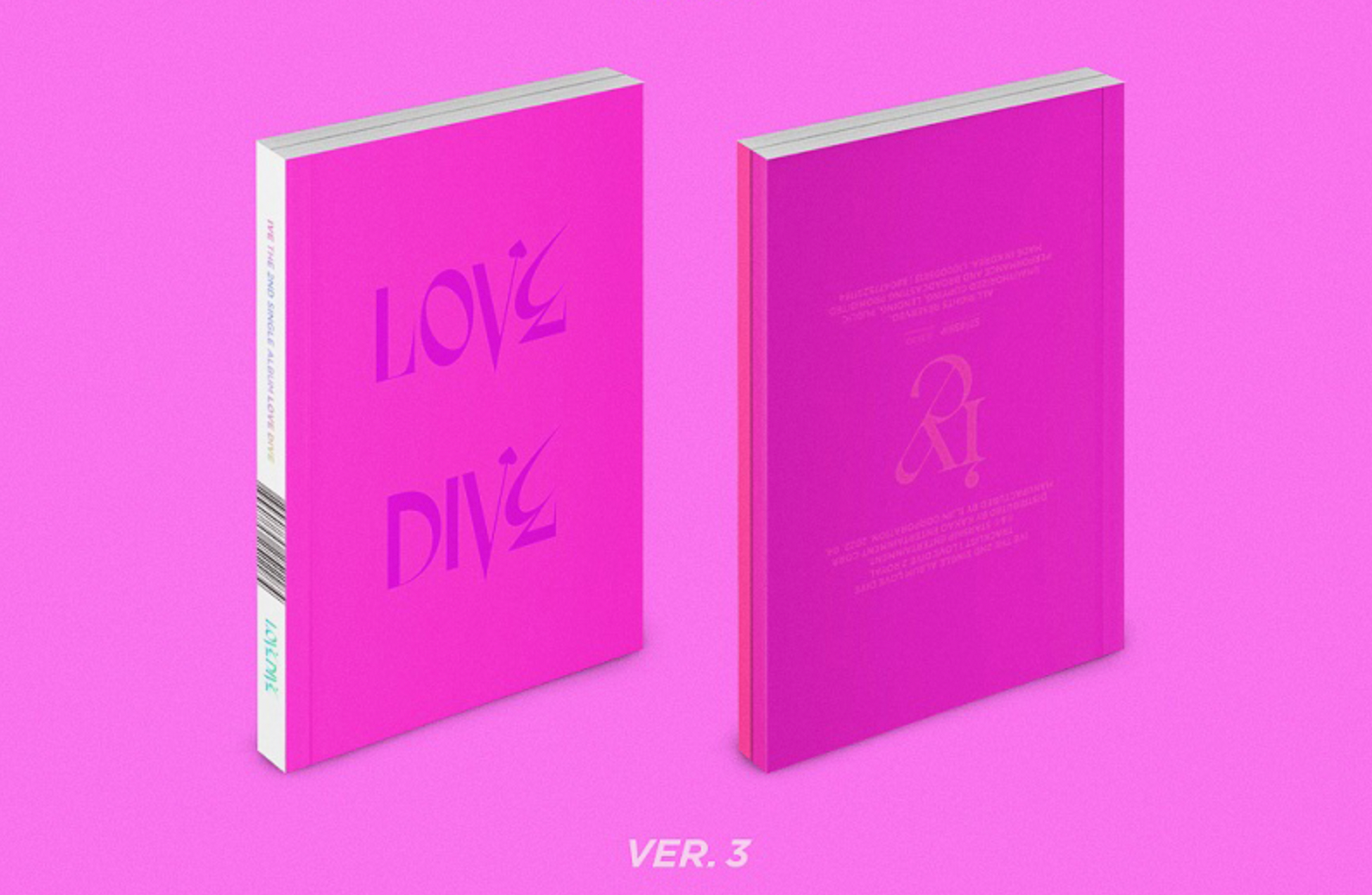 IVE 2ND SINGLE ALBUM - LOVE DIVE