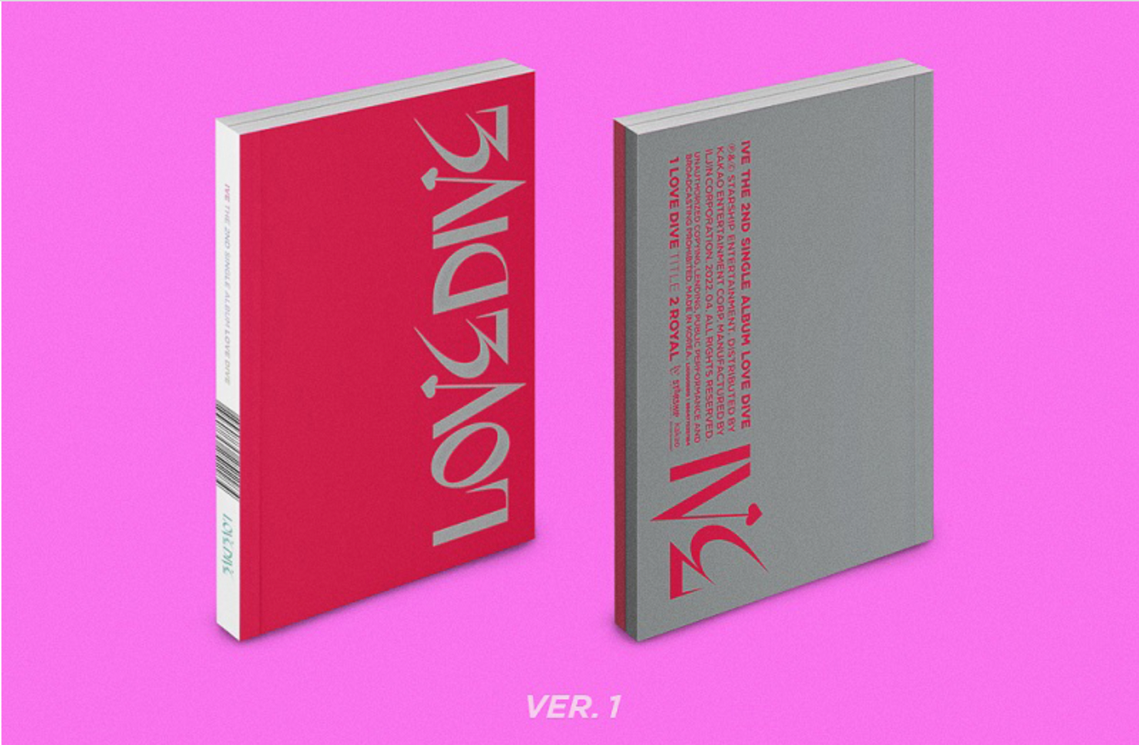 IVE 2ND SINGLE ALBUM - LOVE DIVE
