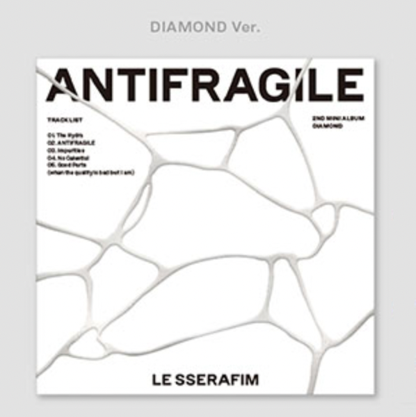 LE SSERAFIM 2ND MINI ALBUM - ANTIFRAGILE (COMPACT VER.)