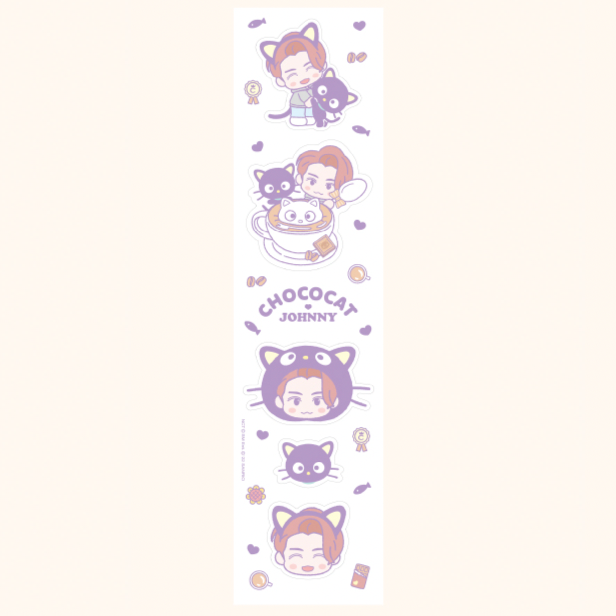 NCT X SANRIO CHARACTERS OFFICIAL MD - 05. ROLL STICKER