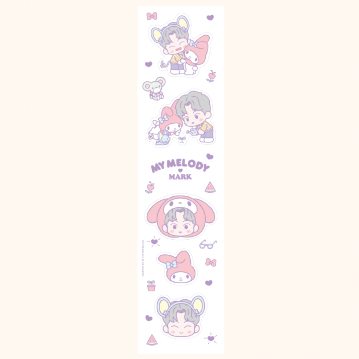 NCT X SANRIO CHARACTERS OFFICIAL MD - 05. ROLL STICKER