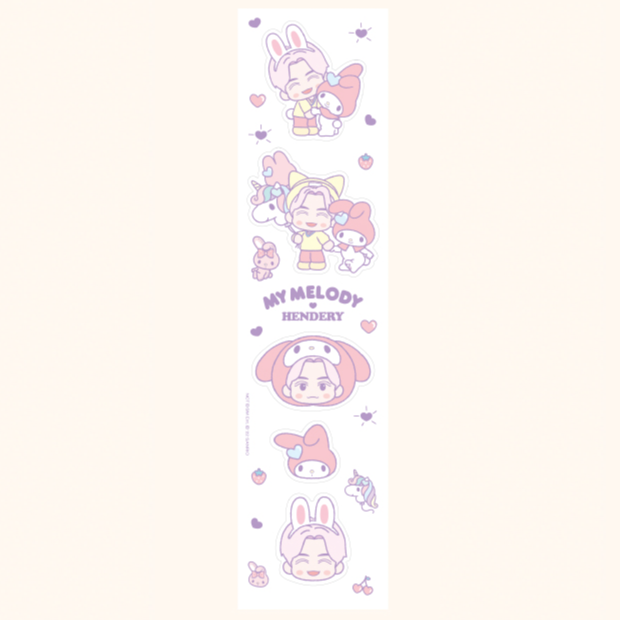 NCT X SANRIO CHARACTERS OFFICIAL MD - 05. ROLL STICKER