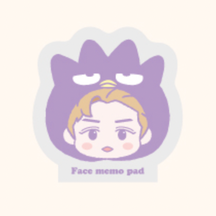 NCT X SANRIO CHARACTERS OFFICIAL MD - 06. FACE MEMO PAD