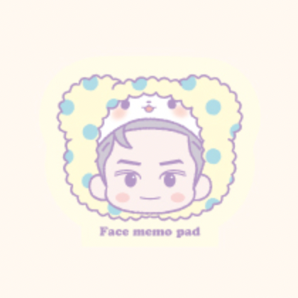 NCT X SANRIO CHARACTERS OFFICIAL MD - 06. FACE MEMO PAD