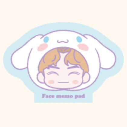 NCT X SANRIO CHARACTERS OFFICIAL MD - 06. FACE MEMO PAD