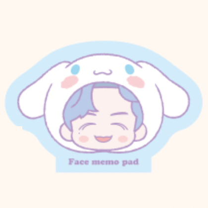 NCT X SANRIO CHARACTERS OFFICIAL MD - 06. FACE MEMO PAD