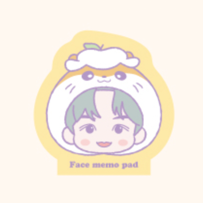 NCT X SANRIO CHARACTERS OFFICIAL MD - 06. FACE MEMO PAD