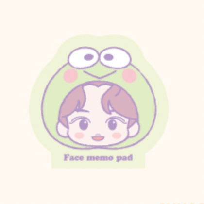 NCT X SANRIO CHARACTERS OFFICIAL MD - 06. FACE MEMO PAD
