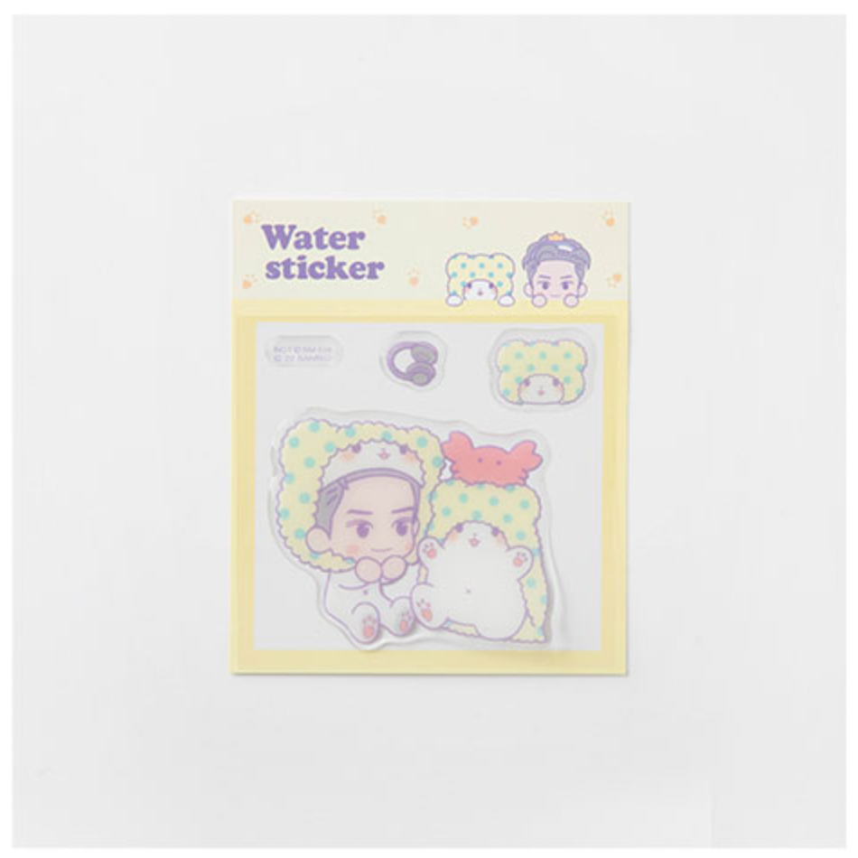 NCT X SANRIO CHARACTERS OFFICIAL MD - 01. WATER STICKER