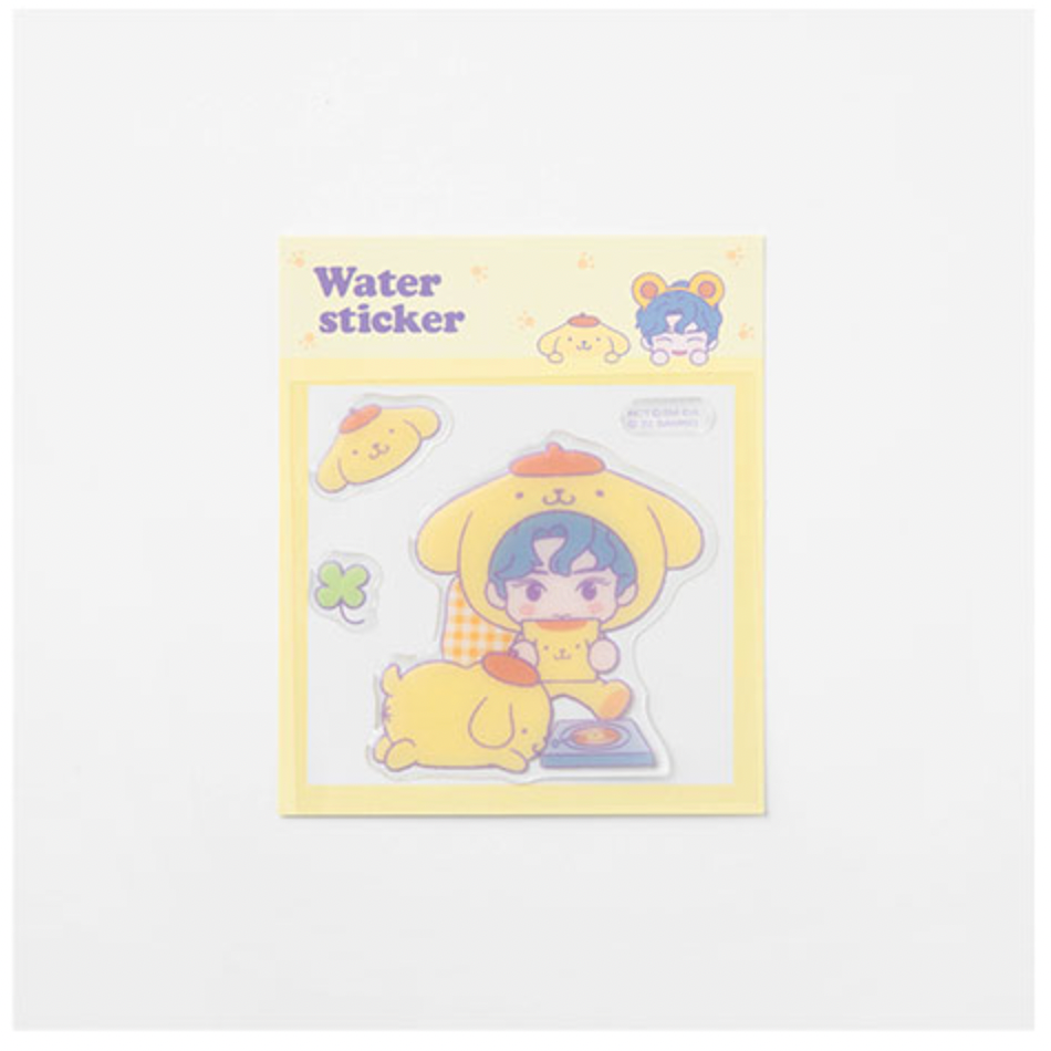 NCT X SANRIO CHARACTERS OFFICIAL MD - 01. WATER STICKER