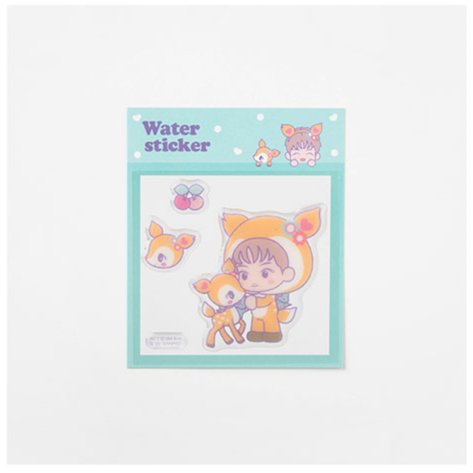 NCT X SANRIO CHARACTERS OFFICIAL MD - 01. WATER STICKER