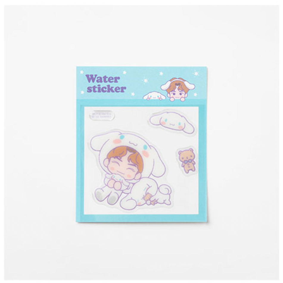 NCT X SANRIO CHARACTERS OFFICIAL MD - 01. WATER STICKER