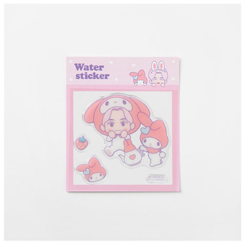 NCT X SANRIO CHARACTERS OFFICIAL MD - 01. WATER STICKER