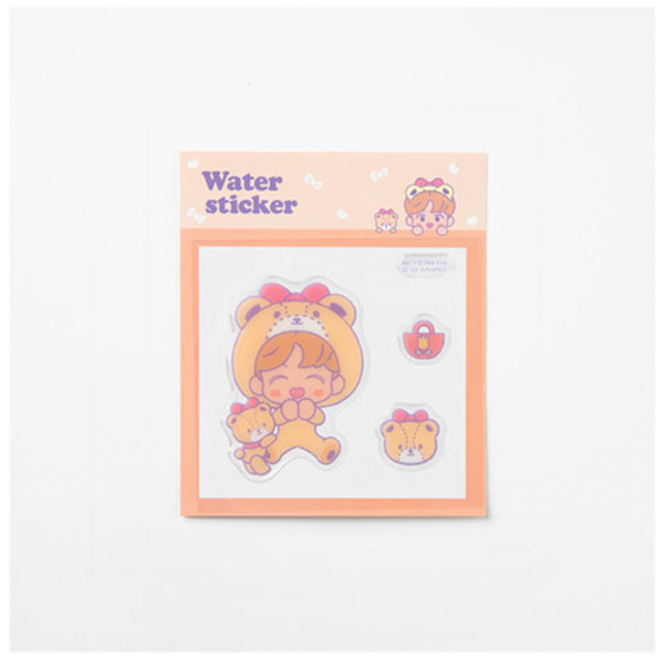 NCT X SANRIO CHARACTERS OFFICIAL MD - 01. WATER STICKER