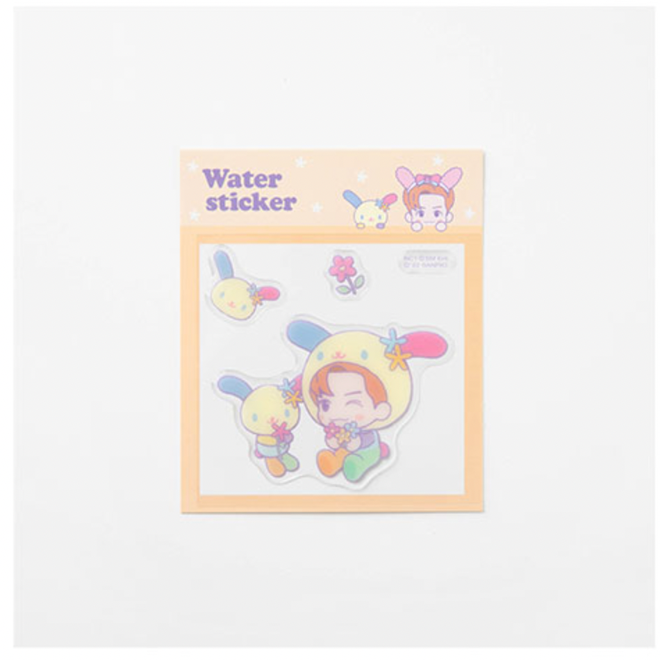 NCT X SANRIO CHARACTERS OFFICIAL MD - 01. WATER STICKER