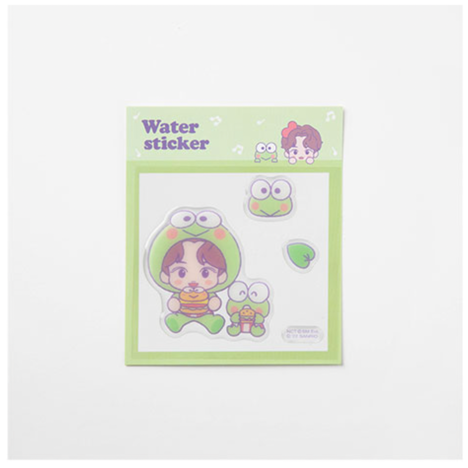 NCT X SANRIO CHARACTERS OFFICIAL MD - 01. WATER STICKER