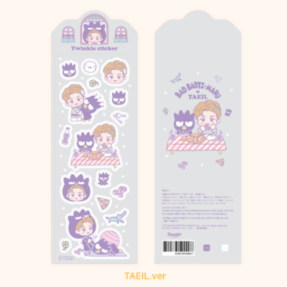 NCT X SANRIO CHARACTERS OFFICIAL MD - 07. TWINKLE STICKER