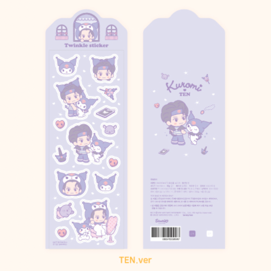 NCT X SANRIO CHARACTERS OFFICIAL MD - 07. TWINKLE STICKER