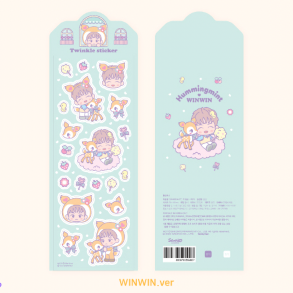NCT X SANRIO CHARACTERS OFFICIAL MD - 07. TWINKLE STICKER