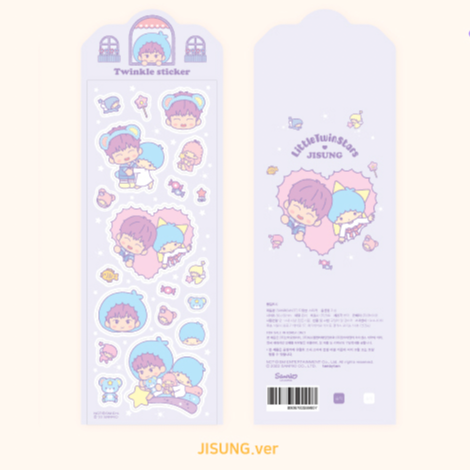 NCT X SANRIO CHARACTERS OFFICIAL MD - 07. TWINKLE STICKER
