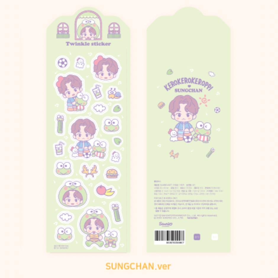 NCT X SANRIO CHARACTERS OFFICIAL MD - 07. TWINKLE STICKER