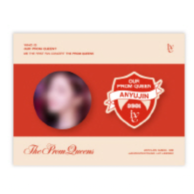 IVE THE FIRST FAN CONCERT THE PROM QUEENS OFFICIAL MD - 10. WAPPEN + PIN BUTTON SET