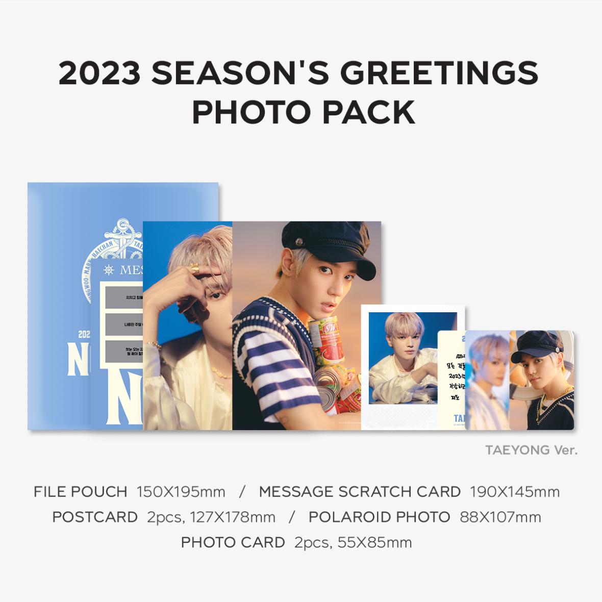 NCT 127 2023 SEASON'S GREETINGS PHOTO PACK