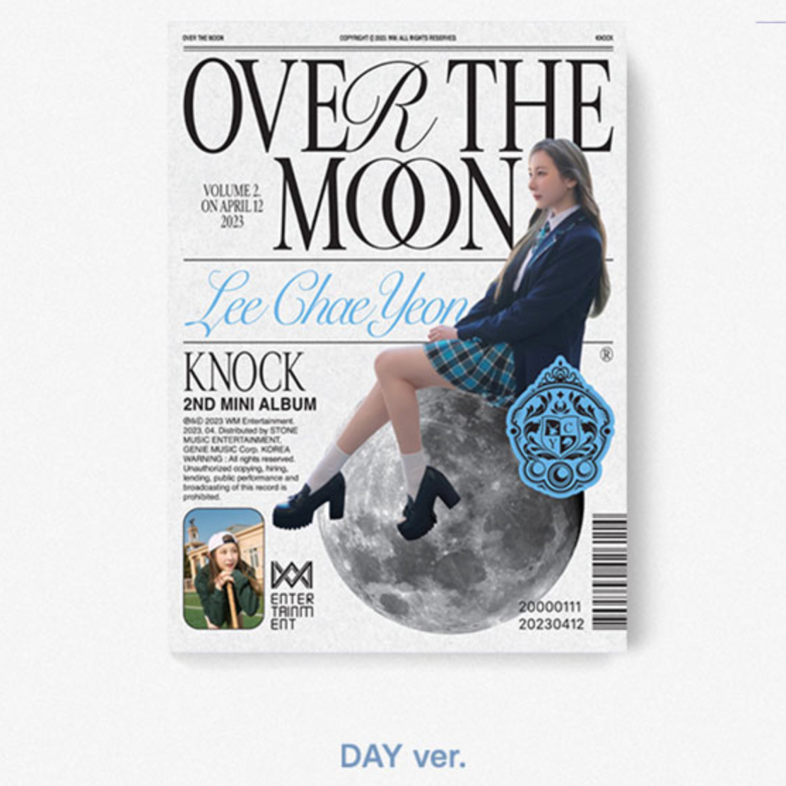 LEE CHAE YEON 2ND MINI ALBUM - OVER THE MOON