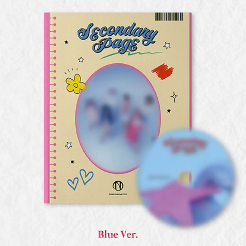 DREAMNOTE 5TH SINGLE ALBUM - SECONDARY PAGE