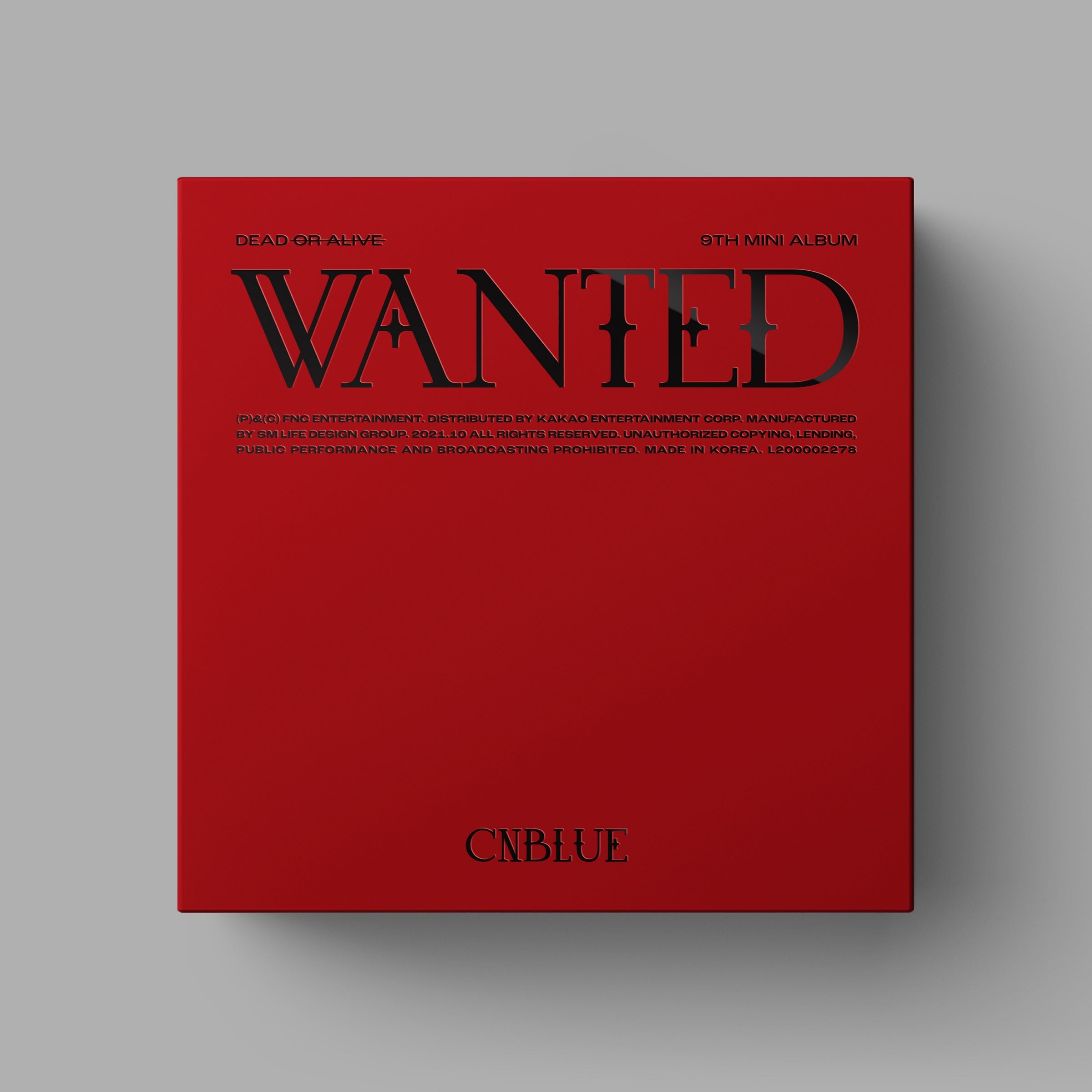 CNBLUE 9TH MINI ALBUM - WANTED