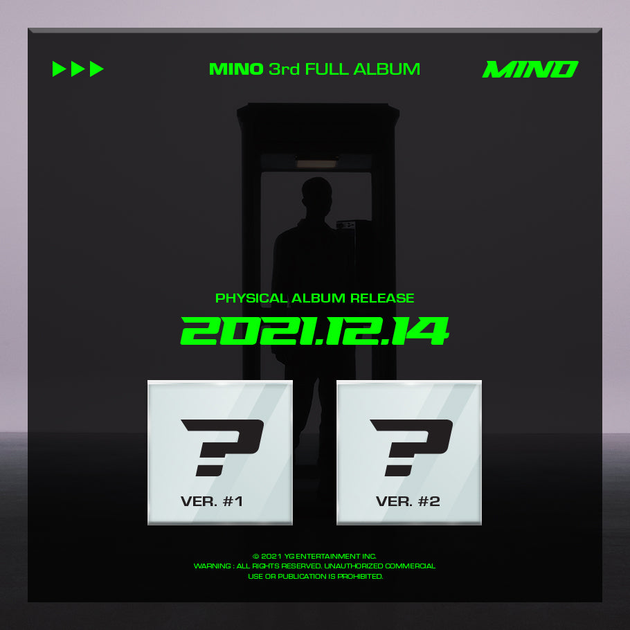 MINO 3RD FULL ALBUM - TO INFINITY.