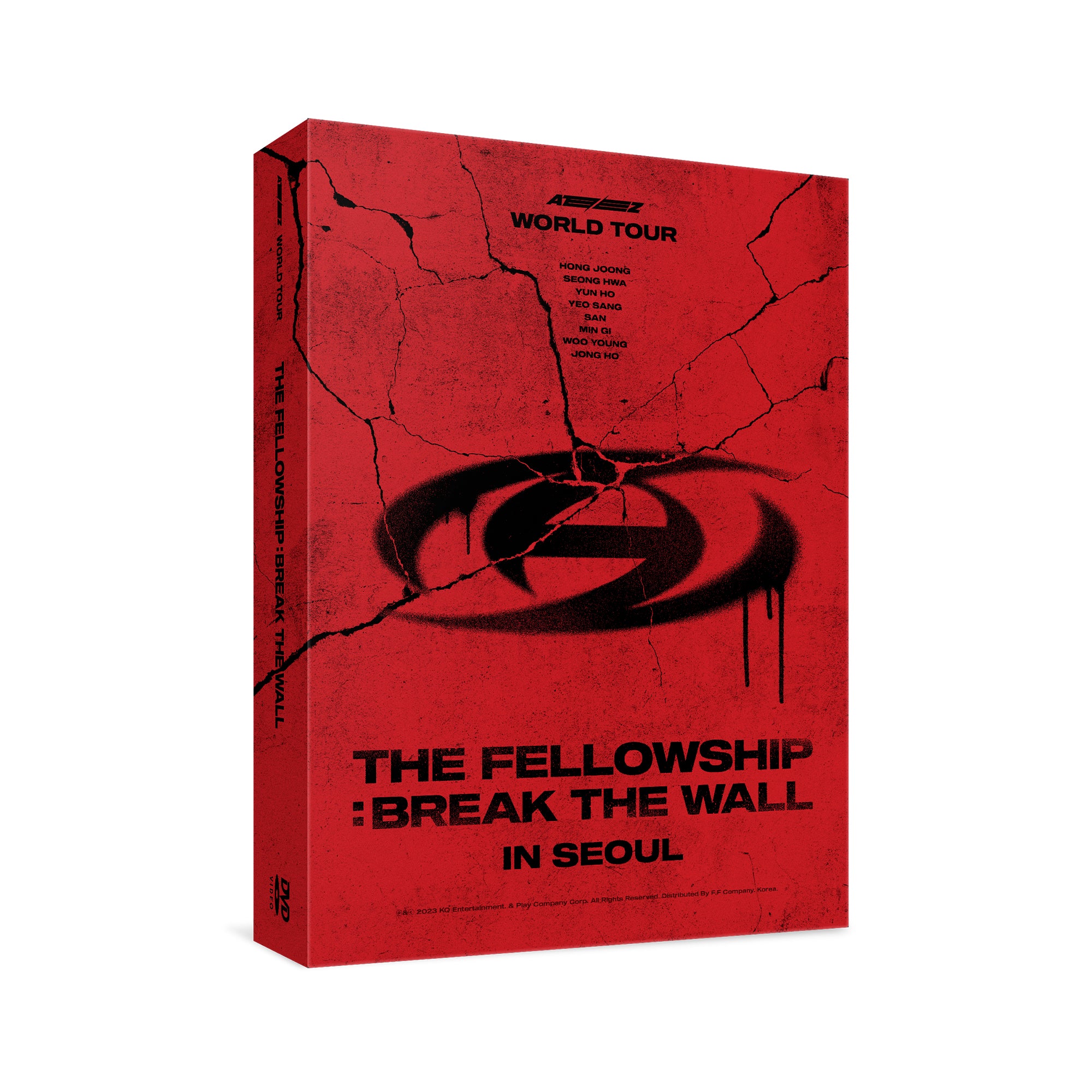 ATEEZ WORLD TOUR [THE FELLOWSHIP BREAK THE WALL] IN SEOUL (DVD) SubK Shop
