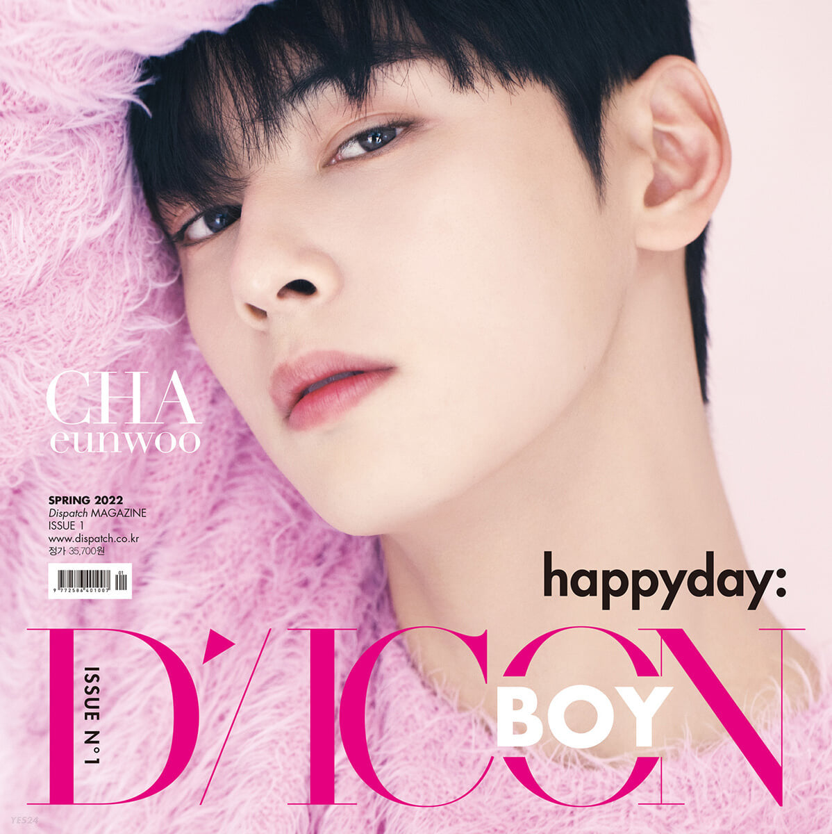 DICON BOY ISSUE N.1 CHA EUNWOO HAPPYDAY