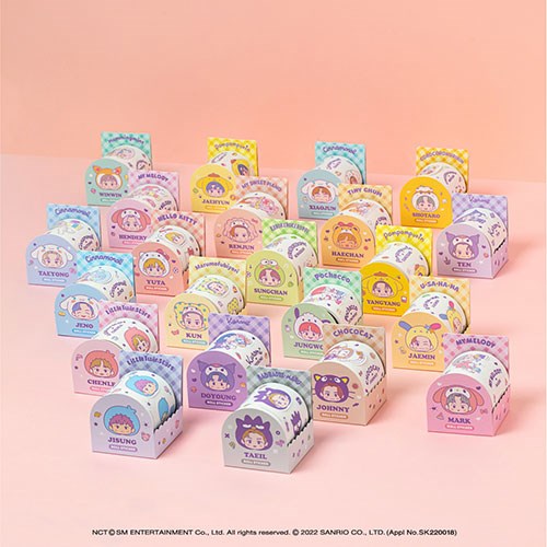 NCT X SANRIO CHARACTERS OFFICIAL MD - 05. ROLL STICKER