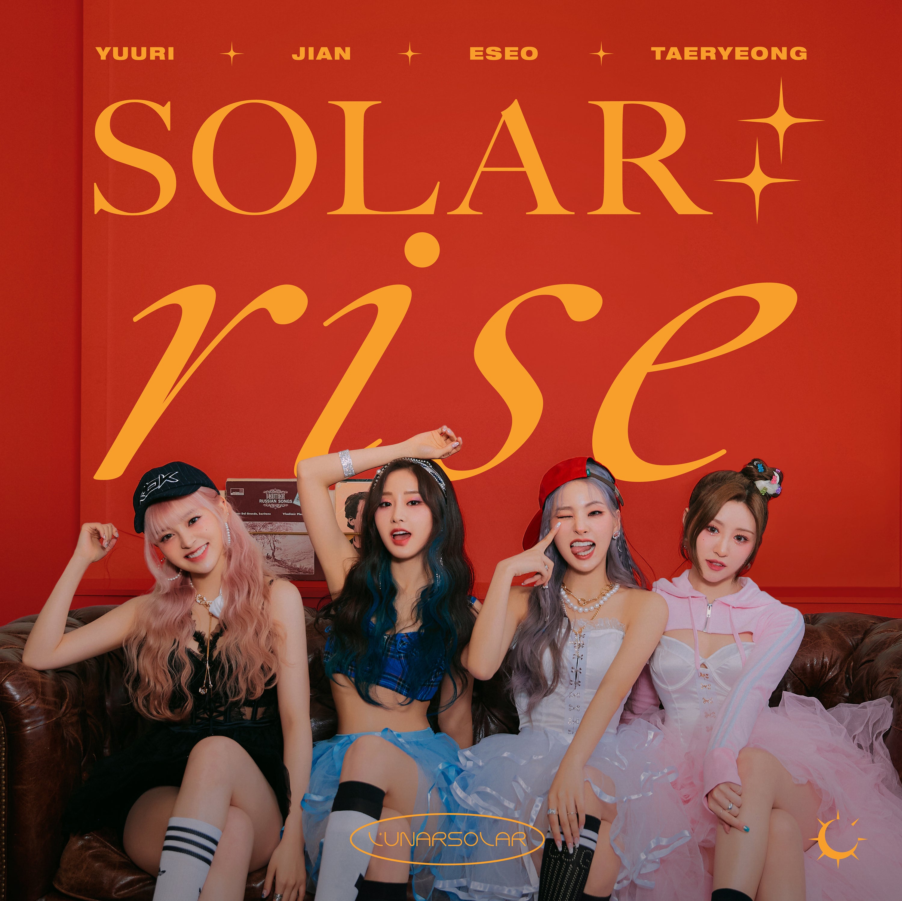 LUNARSOLAR 2ND SINGLE ALBUM - SOLAR : RISE